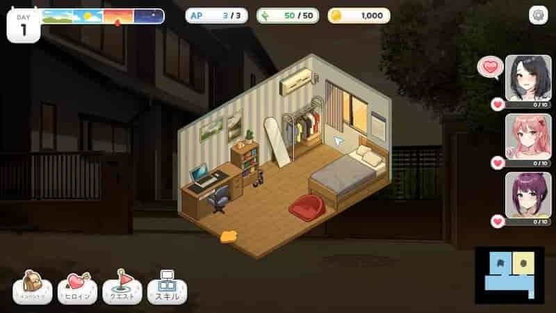 巫女日常～与笨拙青梅竹马的悠闲乡村性活 操作界面 内容截图 8